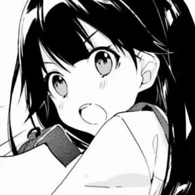 动漫头像女生黑白,动漫女生头像的神秘魅力